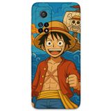 Gramaphone Xiaomi Mi 10T ile Uyumlu Anime Desenli Telefon Kılıfı + Ekran Koruyucu - 5753