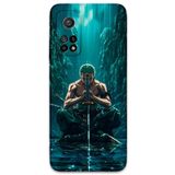 Gramaphone Xiaomi Mi 10T ile Uyumlu Anime Desenli Telefon Kılıfı + Ekran Koruyucu - 5757
