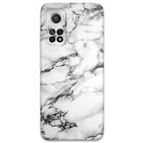 Gramaphone Xiaomi Mi 10T ile Uyumlu Mermer Desenli Telefon Kılıfı + Ekran Koruyucu - 5817