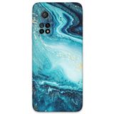 Gramaphone Xiaomi Mi 10T ile Uyumlu Mermer Desenli Telefon Kılıfı + Ekran Koruyucu - 5818