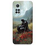 Gramaphone Xiaomi Mi 10T ile Uyumlu Retro Desenli Telefon Kılıfı + Ekran Koruyucu - 5840