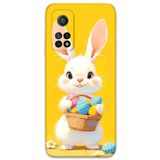 Gramaphone Xiaomi Mi 10T ile Uyumlu Tavşan Desenli Telefon Kılıfı + Ekran Koruyucu - 5806