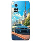 Gramaphone Xiaomi Mi 10T Pro ile Uyumlu Araba Desenli Telefon Kılıfı + Ekran Koruyucu - 5760