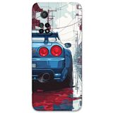 Gramaphone Xiaomi Mi 10T Pro ile Uyumlu Araba Desenli Telefon Kılıfı + Ekran Koruyucu - 5761