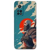 Gramaphone Xiaomi Mi 10T Pro ile Uyumlu Kratos Desenli Telefon Kılıfı + Ekran Koruyucu - 5824