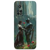 Gramaphone Xiaomi Mi 10T Pro ile Uyumlu Retro Desenli Telefon Kılıfı + Ekran Koruyucu - 5839