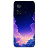 Gramaphone Xiaomi Mi 10T Pro ile Uyumlu Uzay Desenli Telefon Kılıfı + Ekran Koruyucu - 5867
