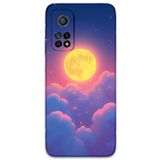Gramaphone Xiaomi Mi 10T Pro ile Uyumlu Uzay Desenli Telefon Kılıfı + Ekran Koruyucu - 5869