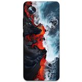 Gramaphone Xiaomi Mi 12 Pro ile Uyumlu Mermer Desenli Telefon Kılıfı + Ekran Koruyucu - 5811
