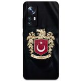 Gramaphone Xiaomi Mi 12 Pro ile Uyumlu Türk Desenli Telefon Kılıfı + Ekran Koruyucu - 5855
