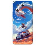 Gramaphone Xiaomi Mi 13 ile Uyumlu Araba Desenli Telefon Kılıfı + Ekran Koruyucu - 5764