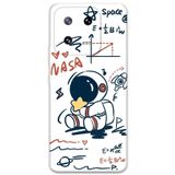 Gramaphone Xiaomi Mi 13 ile Uyumlu Astronot Desenli Telefon Kılıfı + Ekran Koruyucu - 5858