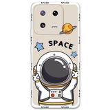 Gramaphone Xiaomi Mi 13 ile Uyumlu Astronot Desenli Telefon Kılıfı + Ekran Koruyucu - 5865