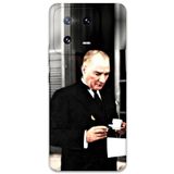 Gramaphone Xiaomi Mi 13 ile Uyumlu Atatürk Desenli Telefon Kılıfı + Ekran Koruyucu - 5850