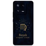 Gramaphone Xiaomi Mi 13 ile Uyumlu Başak Burcu Desenli Telefon Kılıfı + Ekran Koruyucu - 5773