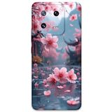 Gramaphone Xiaomi Mi 13 ile Uyumlu Çiçek Desenli Telefon Kılıfı + Ekran Koruyucu - 5794