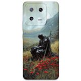 Gramaphone Xiaomi Mi 13 ile Uyumlu Retro Desenli Telefon Kılıfı + Ekran Koruyucu - 5840