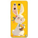 Gramaphone Xiaomi Mi 13 ile Uyumlu Tavşan Desenli Telefon Kılıfı + Ekran Koruyucu - 5807