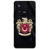 Gramaphone Xiaomi Mi 13 ile Uyumlu Türk Desenli Telefon Kılıfı + Ekran Koruyucu - 5855