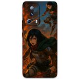 Gramaphone Xiaomi Mi 13 Lite ile Uyumlu Anime Desenli Telefon Kılıfı + Ekran Koruyucu - 5744