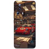Gramaphone Xiaomi Mi 13 Lite ile Uyumlu Araba Desenli Telefon Kılıfı + Ekran Koruyucu - 5759