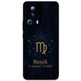 Gramaphone Xiaomi Mi 13 Lite ile Uyumlu Başak Burcu Desenli Telefon Kılıfı + Ekran Koruyucu - 5773