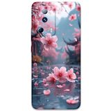 Gramaphone Xiaomi Mi 13 Lite ile Uyumlu Çiçek Desenli Telefon Kılıfı + Ekran Koruyucu - 5794