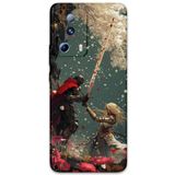 Gramaphone Xiaomi Mi 13 Lite ile Uyumlu Retro Desenli Telefon Kılıfı + Ekran Koruyucu - 5838
