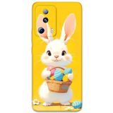 Gramaphone Xiaomi Mi 13 Lite ile Uyumlu Tavşan Desenli Telefon Kılıfı + Ekran Koruyucu - 5806