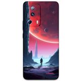 Gramaphone Xiaomi Mi 13 Lite ile Uyumlu Uzay Desenli Telefon Kılıfı + Ekran Koruyucu - 5860