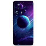 Gramaphone Xiaomi Mi 13 Lite ile Uyumlu Uzay Desenli Telefon Kılıfı + Ekran Koruyucu - 5866