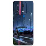 Gramaphone Xiaomi Mi 13 Pro ile Uyumlu Araba Desenli Telefon Kılıfı + Ekran Koruyucu - 5767