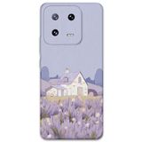 Gramaphone Xiaomi Mi 13 Pro ile Uyumlu Çiçek Desenli Telefon Kılıfı + Ekran Koruyucu - 5800
