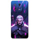 Gramaphone Xiaomi Mi 13 Pro ile Uyumlu Geralt Desenli Telefon Kılıfı + Ekran Koruyucu - 5826