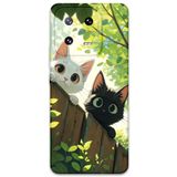 Gramaphone Xiaomi Mi 13 Pro ile Uyumlu Kedi Desenli Telefon Kılıfı + Ekran Koruyucu - 5785