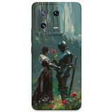 Gramaphone Xiaomi Mi 13 Pro ile Uyumlu Retro Desenli Telefon Kılıfı + Ekran Koruyucu - 5839