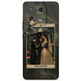 Gramaphone Xiaomi Mi 13 Pro ile Uyumlu Retro Desenli Telefon Kılıfı + Ekran Koruyucu - 5846