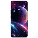 Gramaphone Xiaomi Mi 13 Pro ile Uyumlu Uzay Desenli Telefon Kılıfı + Ekran Koruyucu - 5862