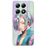 Gramaphone Xiaomi Mi 14 Pro ile Uyumlu Anime Desenli Telefon Kılıfı + Ekran Koruyucu - 5743