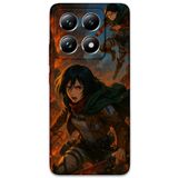 Gramaphone Xiaomi Mi 14 Pro ile Uyumlu Anime Desenli Telefon Kılıfı + Ekran Koruyucu - 5744