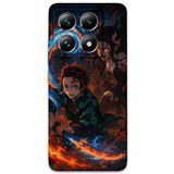 Gramaphone Xiaomi Mi 14 Pro ile Uyumlu Anime Desenli Telefon Kılıfı + Ekran Koruyucu - 5745