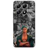Gramaphone Xiaomi Mi 14 Pro ile Uyumlu Anime Desenli Telefon Kılıfı + Ekran Koruyucu - 5756