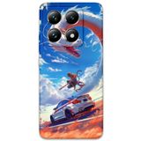 Gramaphone Xiaomi Mi 14 Pro ile Uyumlu Araba Desenli Telefon Kılıfı + Ekran Koruyucu - 5764