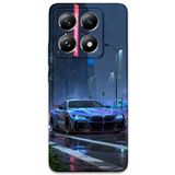 Gramaphone Xiaomi Mi 14 Pro ile Uyumlu Araba Desenli Telefon Kılıfı + Ekran Koruyucu - 5767