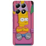 Gramaphone Xiaomi Mi 14 Pro ile Uyumlu Çizgi Film Desenli Telefon Kılıfı + Ekran Koruyucu - 5820
