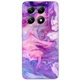 Gramaphone Xiaomi Mi 14 Pro ile Uyumlu Mermer Desenli Telefon Kılıfı + Ekran Koruyucu - 5813