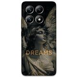 Gramaphone Xiaomi Mi 14 Pro ile Uyumlu Retro Desenli Telefon Kılıfı + Ekran Koruyucu - 5832