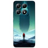 Gramaphone Xiaomi Mi 14 Pro ile Uyumlu Uzay Desenli Telefon Kılıfı + Ekran Koruyucu - 5864