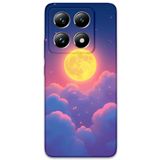 Gramaphone Xiaomi Mi 14 Pro ile Uyumlu Uzay Desenli Telefon Kılıfı + Ekran Koruyucu - 5869