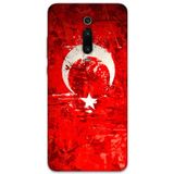 Gramaphone Xiaomi Mi 9T Uyumlu Türk Bayrağı Desenli Telefon Kılıfı + Ekran Koruyucu - 5847